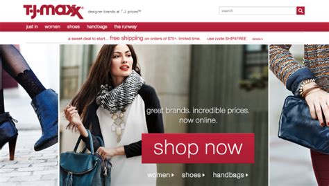 official website for tj maxx.